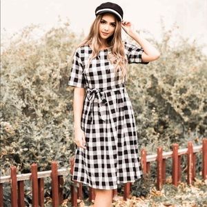 JessaKae Cassidy Gingham Dress